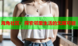 海角社区：探索邻里生活的无限可能