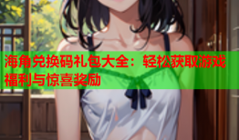 海角兑换码礼包大全：轻松获取游戏福利与惊喜奖励